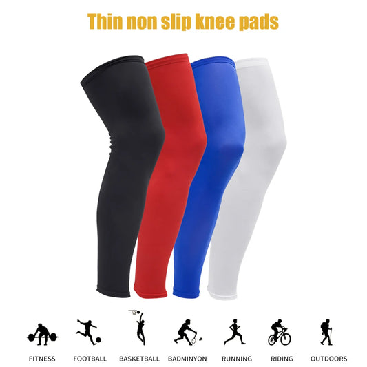 UV-Protection Long Leg Compression Sleeves (Pair)