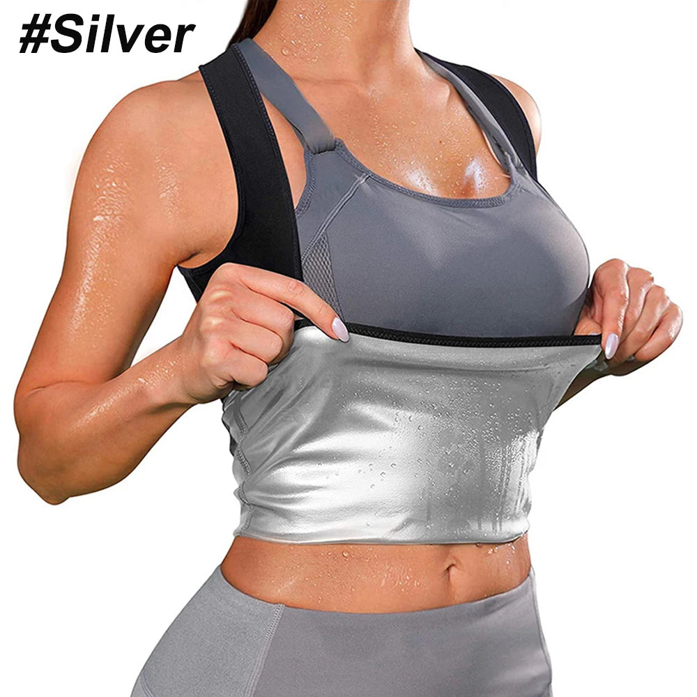 Women's Compression Sauna Sweat Tank