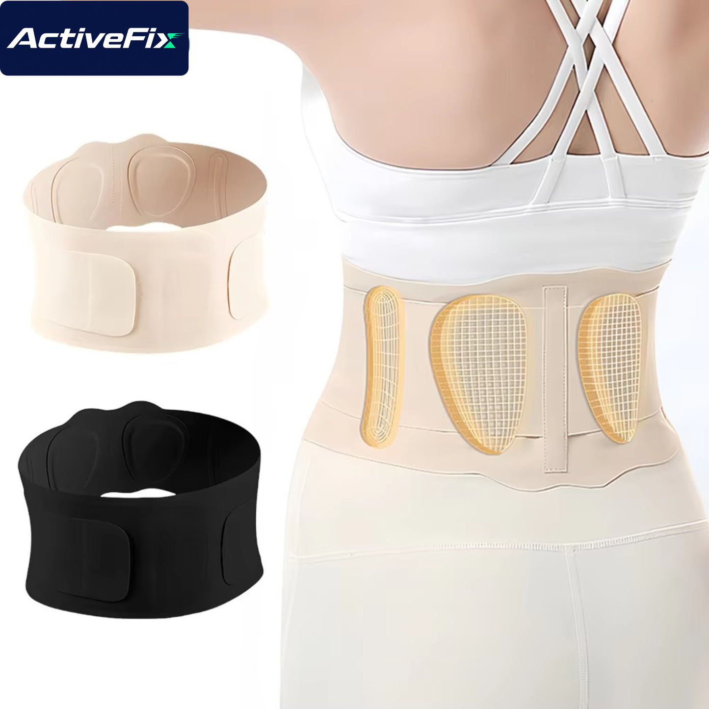 Ultra-Thin 3D Lumbar Support Pad