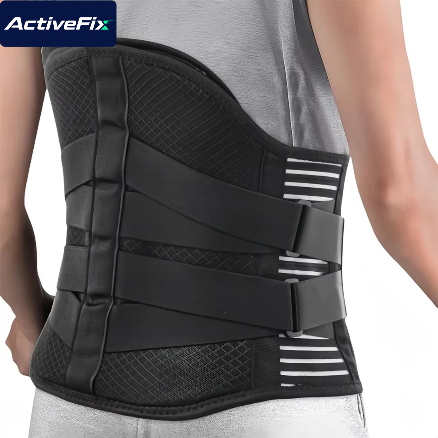 Heavy-Duty Lumbar Support Back Brace