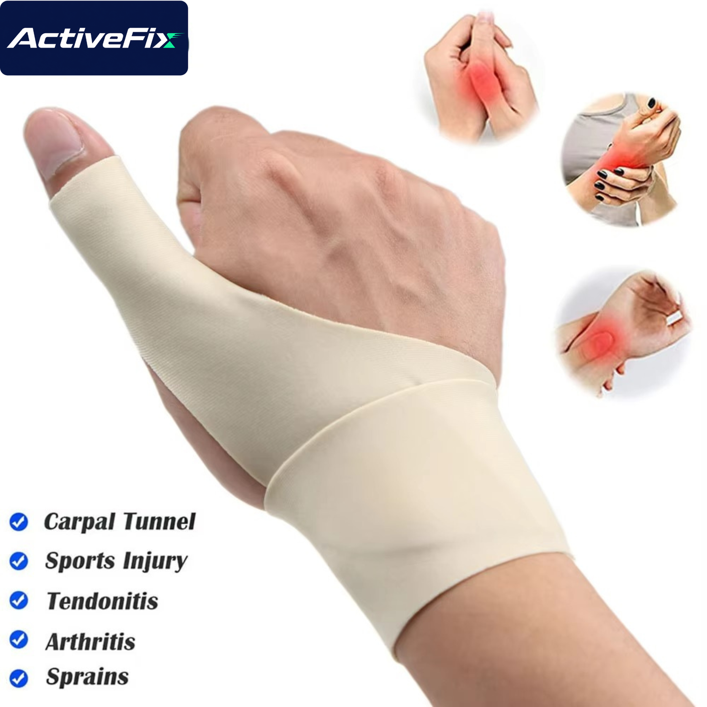 Thumb & Wrist Compression Splint Belt