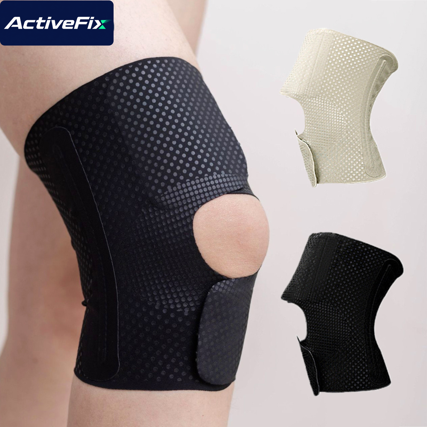 Open-Patella Dual Side Stabilizer Knee Brace