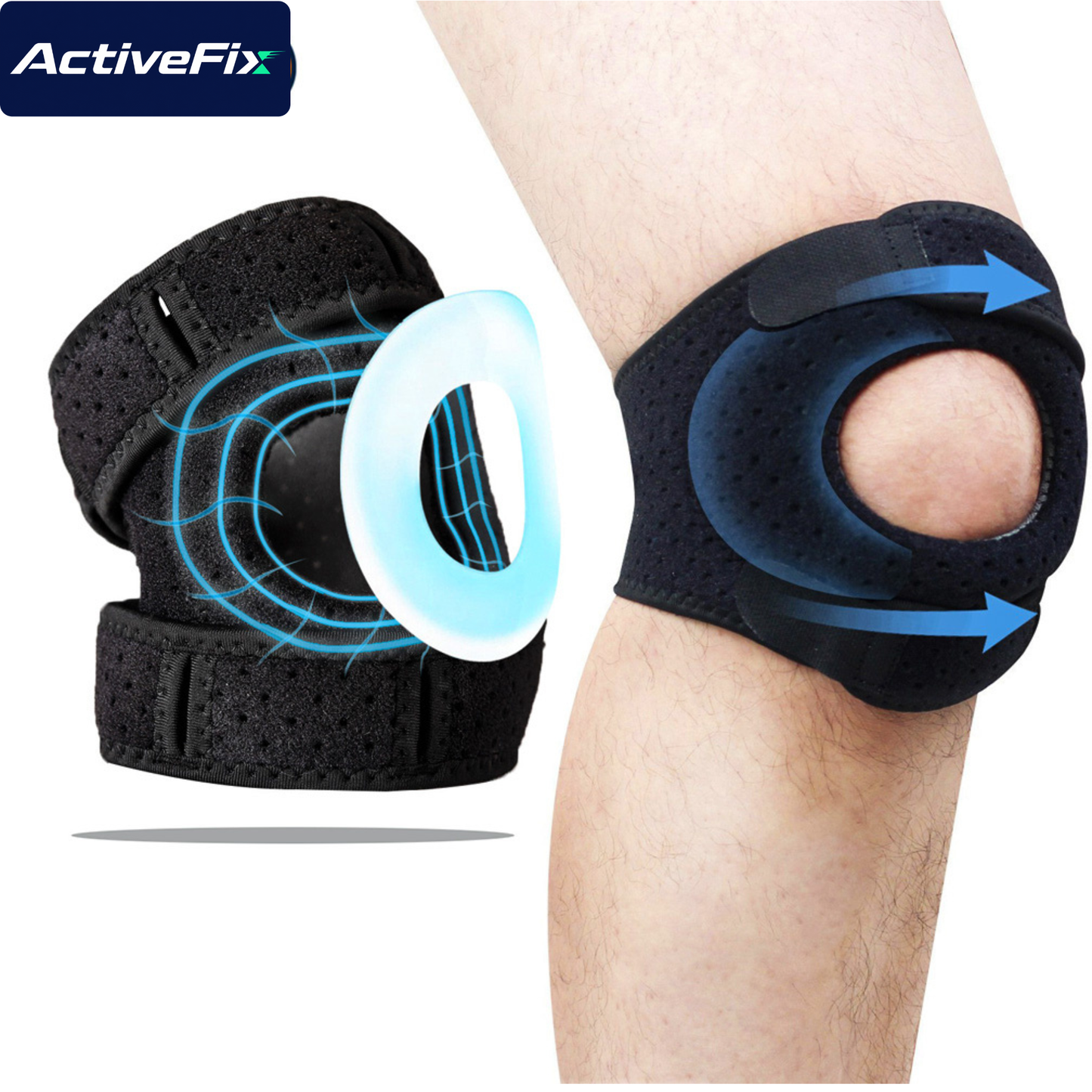 Patellar Tendon Gel Pad Support Strap