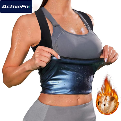 Women's Compression Sauna Sweat Tank