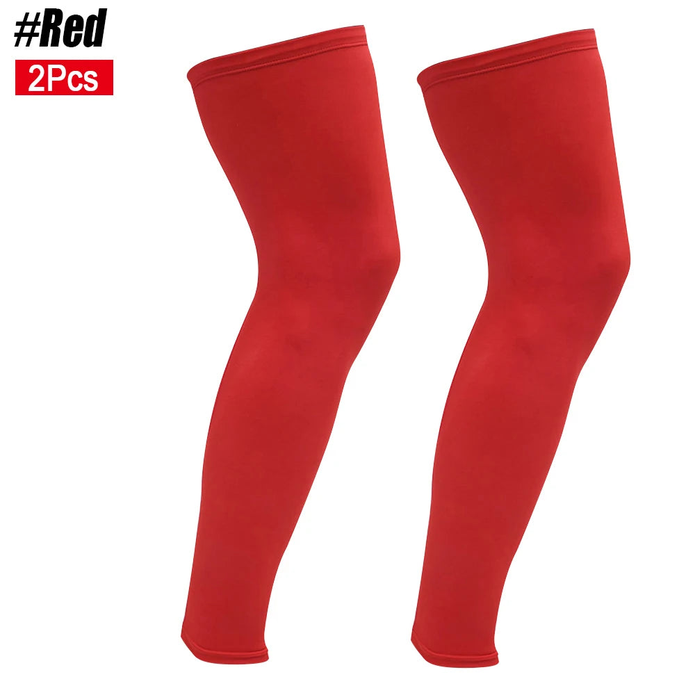 UV-Protection Long Leg Compression Sleeves (Pair)