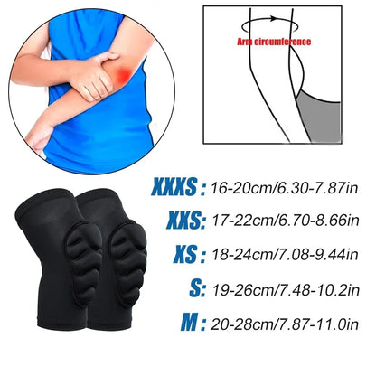 Kids Thick Sponge Protective Pads (Pair)