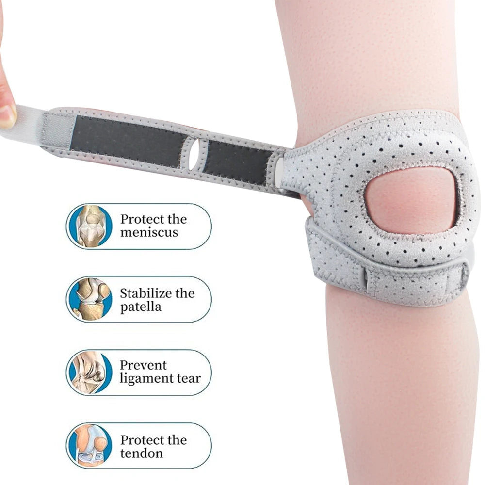Patellar Tendon Gel Pad Support Strap
