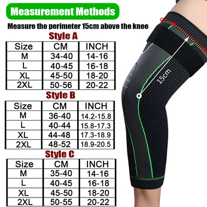 Full Leg Compression Sleeves (Pair)
