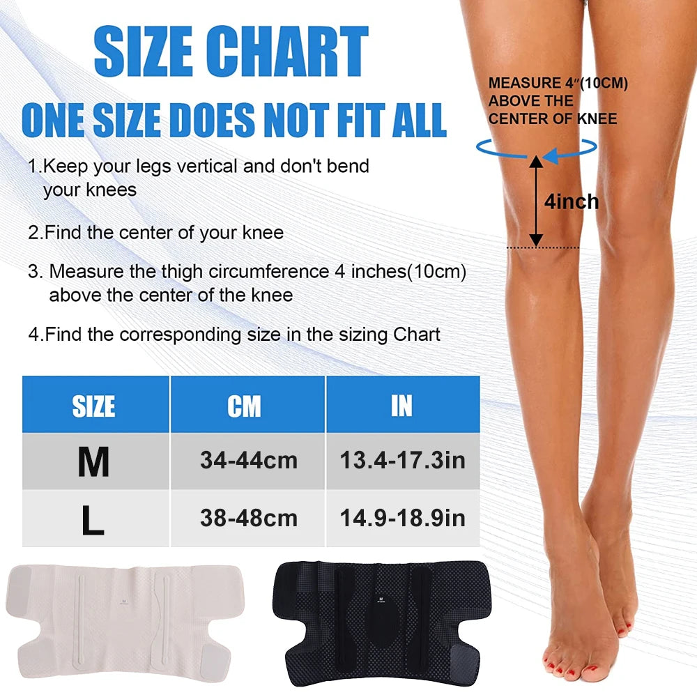 Open-Patella Dual Side Stabilizer Knee Brace