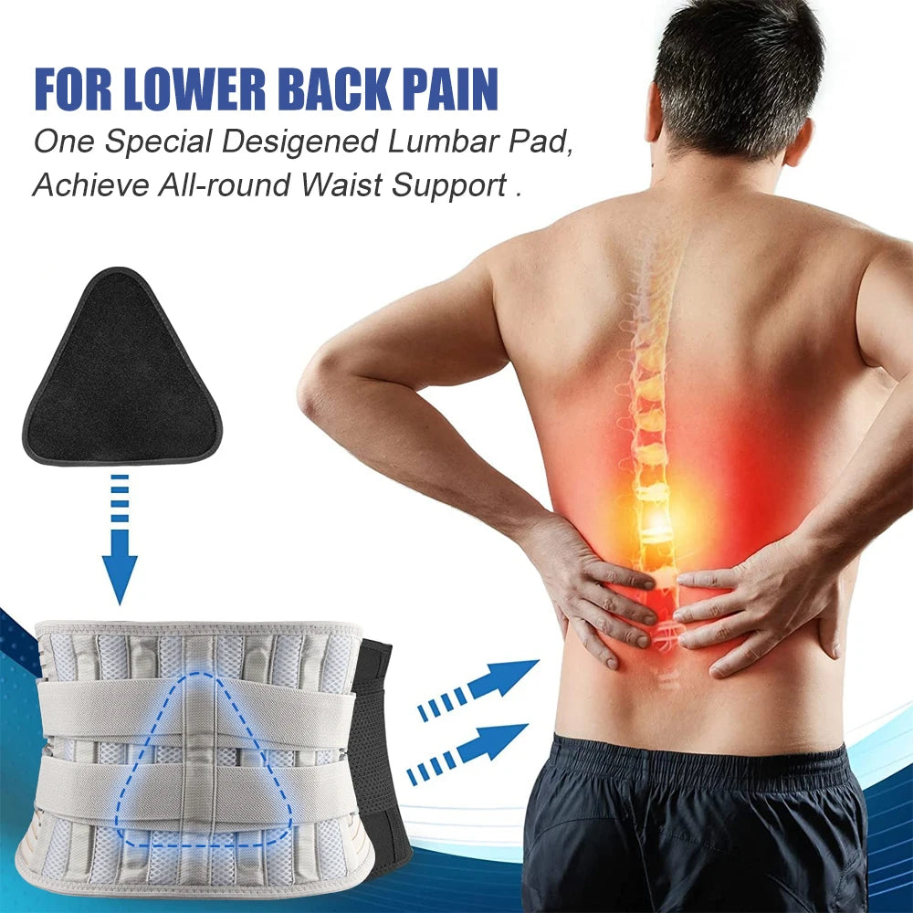 Anti-Skid Lower Back Brace Belt