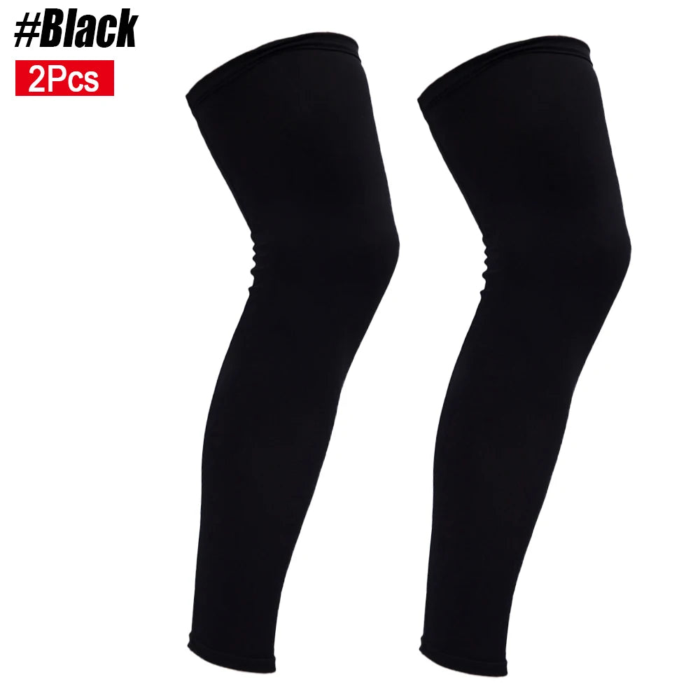 UV-Protection Long Leg Compression Sleeves (Pair)