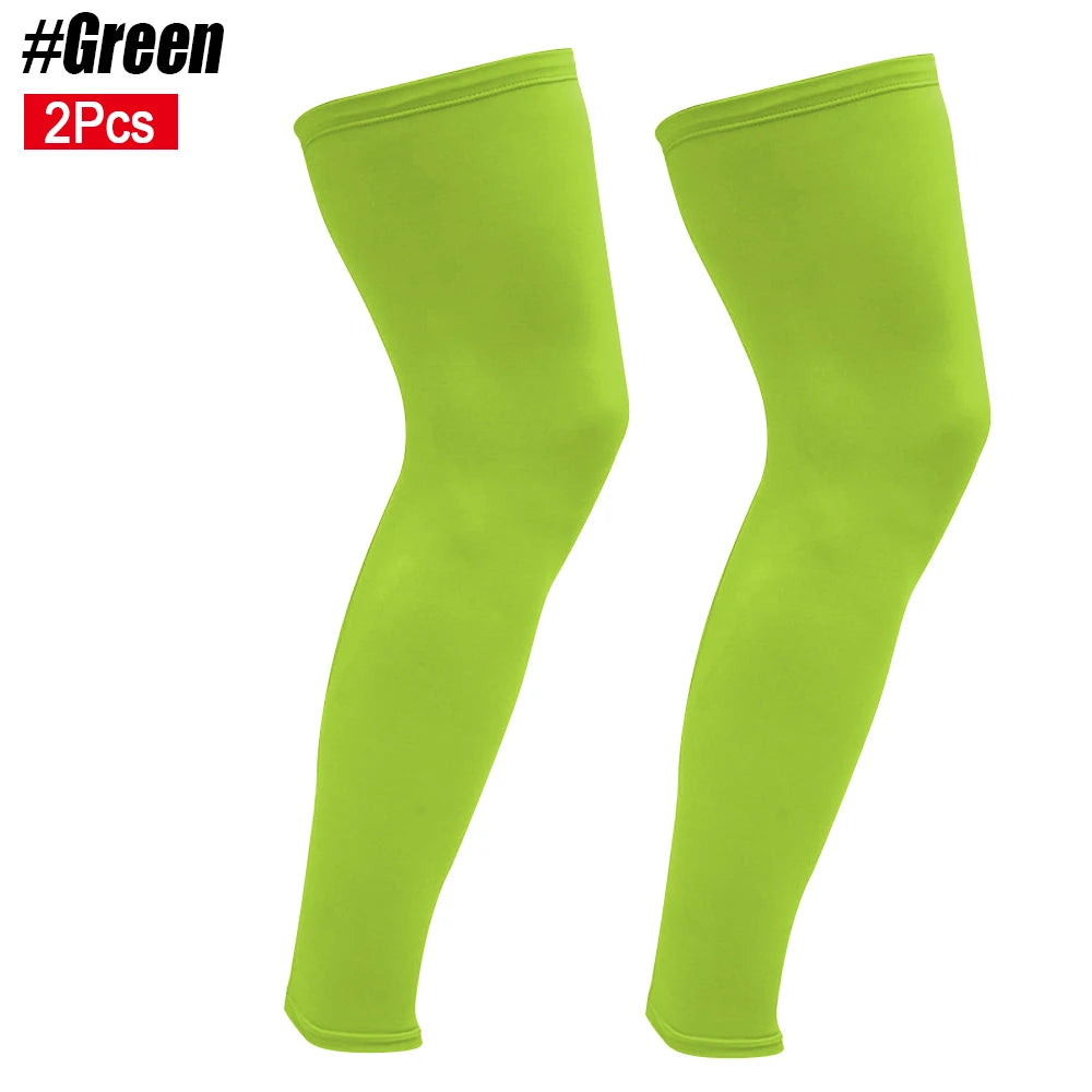 UV-Protection Long Leg Compression Sleeves (Pair)