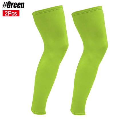 UV-Protection Long Leg Compression Sleeves (Pair)