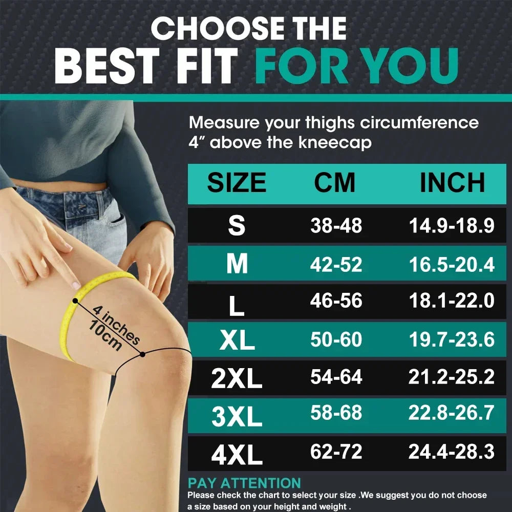 20-30 mmHg Thigh-High Compression Socks (Pair)