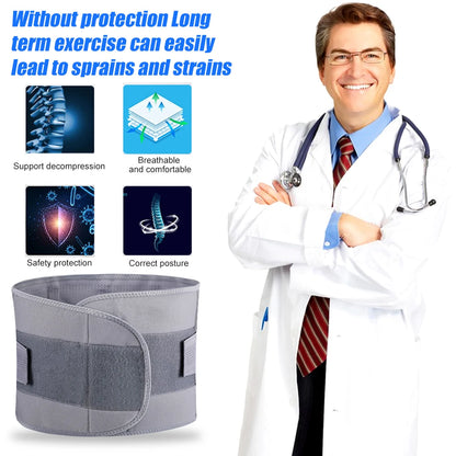 Ergonomic Lumbar Support Back Belt