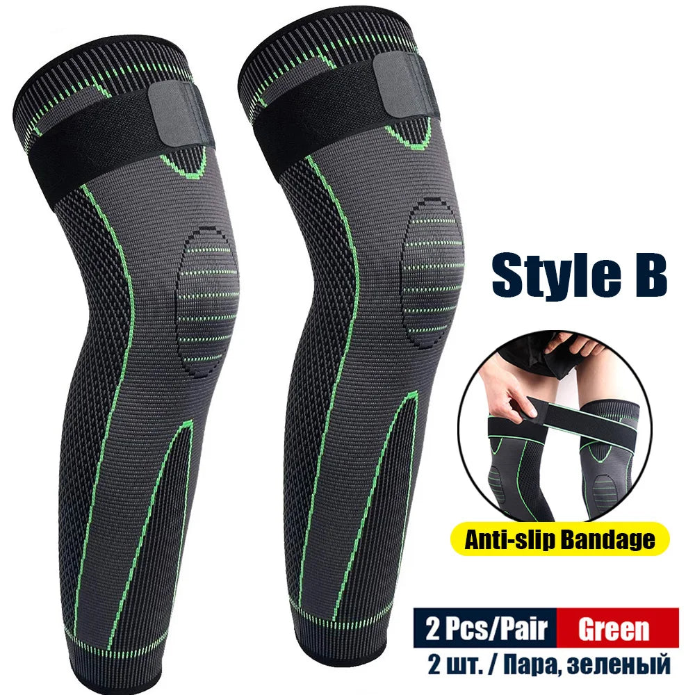 Full Leg Compression Sleeves (Pair)