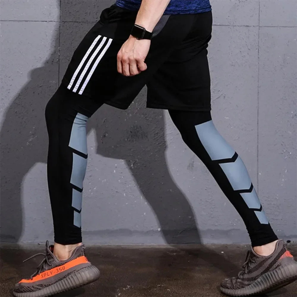 Full-Length Shin & Knee Compression Sleeves (Pair)