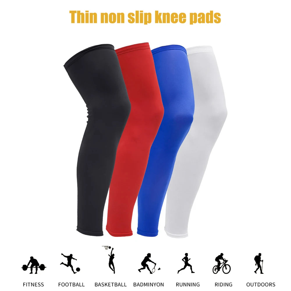 UV-Protection Long Leg Compression Sleeves (Pair)