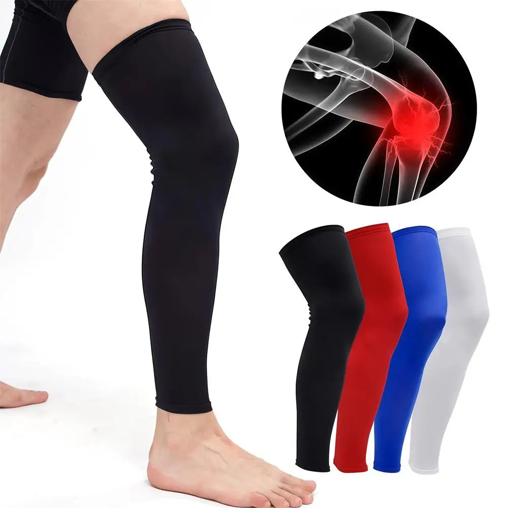 UV-Protection Long Leg Compression Sleeves (Pair)