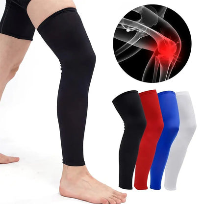 UV-Protection Long Leg Compression Sleeves (Pair)