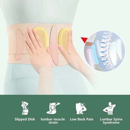 Ultra-Thin 3D Lumbar Support Pad