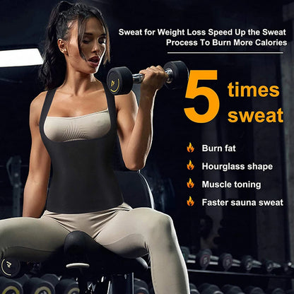Women's Compression Sauna Sweat Tank