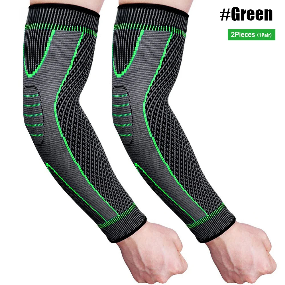 Anti-Slip Arm Compression Sleeves (Pair)