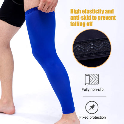 UV-Protection Long Leg Compression Sleeves (Pair)