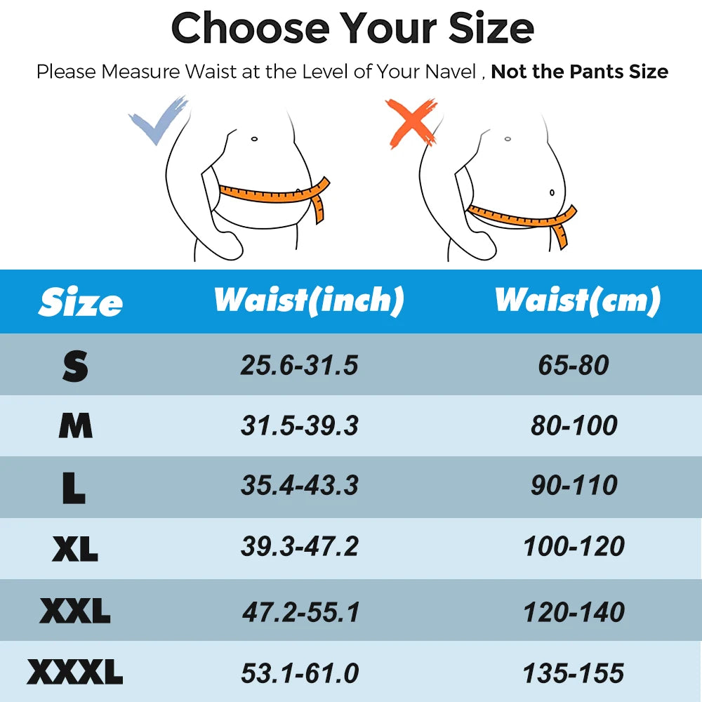 Anti-Skid Lower Back Brace Belt