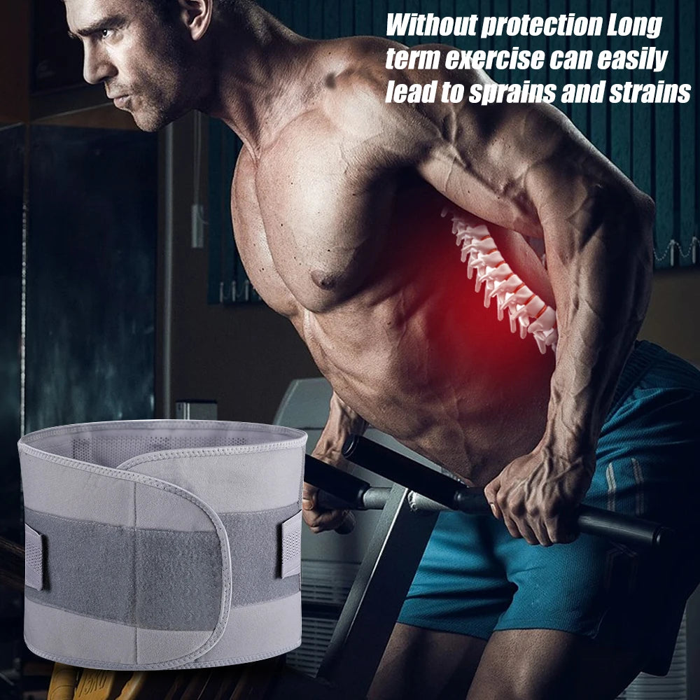 Ergonomic Lumbar Support Back Belt
