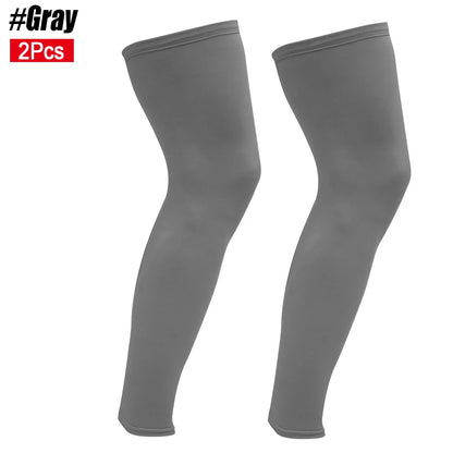UV-Protection Long Leg Compression Sleeves (Pair)
