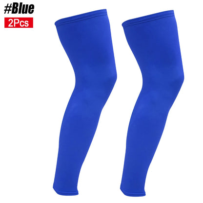 UV-Protection Long Leg Compression Sleeves (Pair)