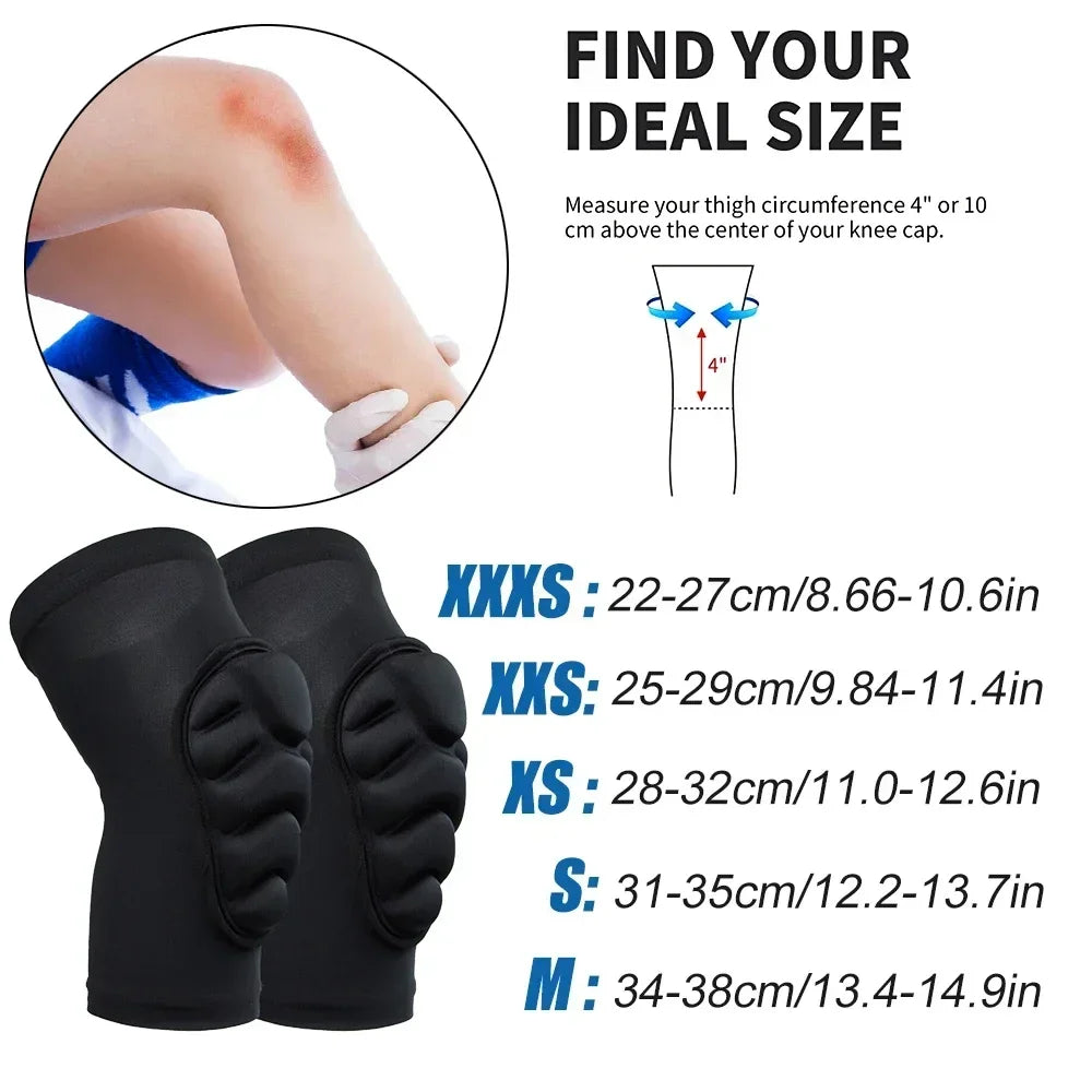 Kids Thick Sponge Protective Pads (Pair)
