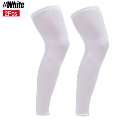 UV-Protection Long Leg Compression Sleeves (Pair)