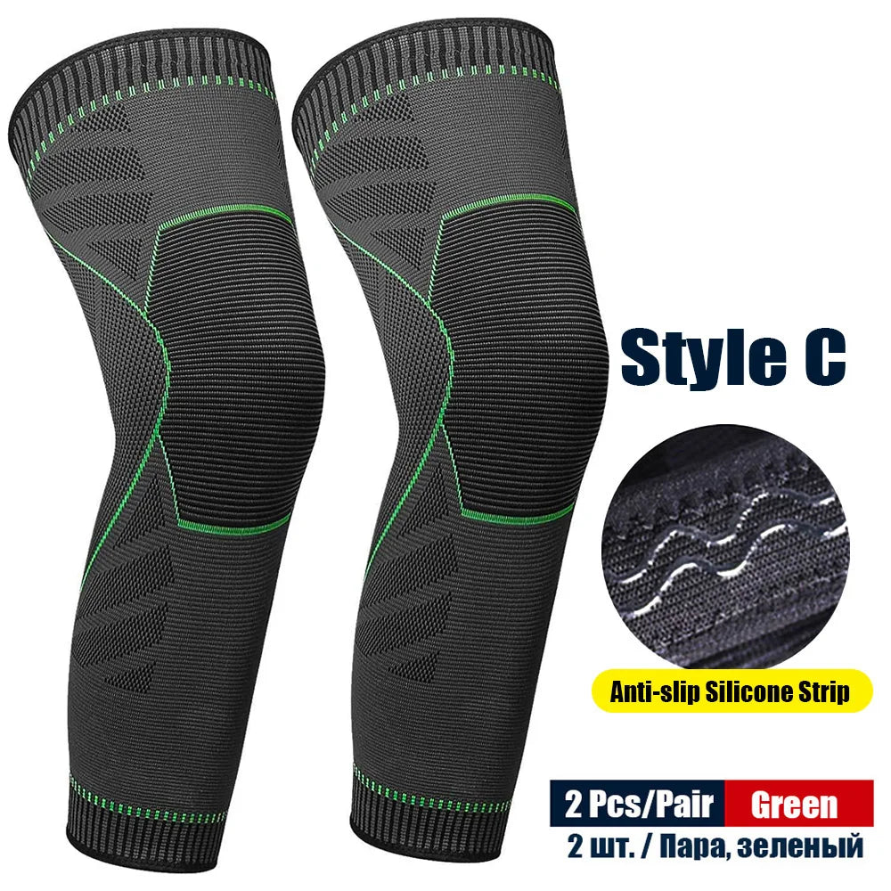 Full Leg Compression Sleeves (Pair)