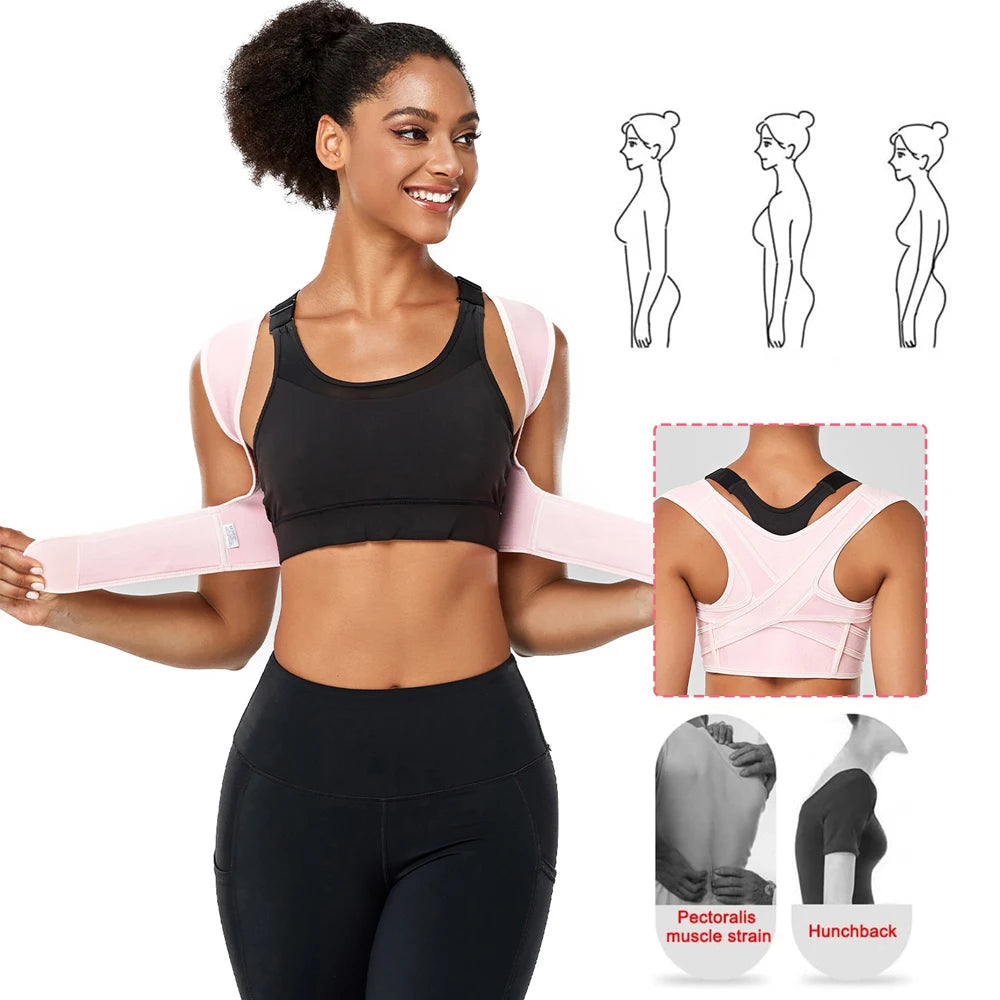 Adjustable Upper Back Posture Corrector
