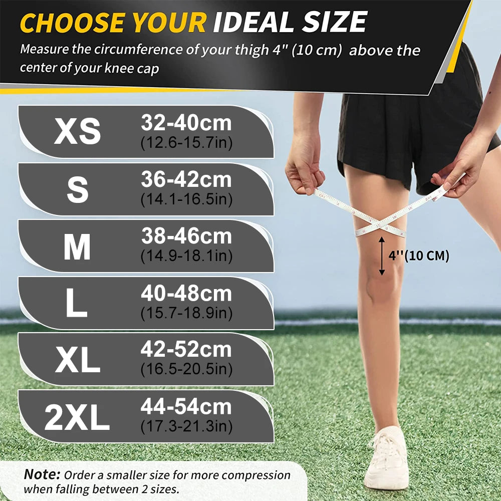 UV-Protection Long Leg Compression Sleeves (Pair)
