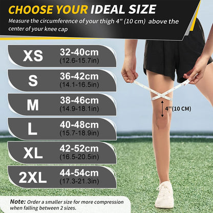 UV-Protection Long Leg Compression Sleeves (Pair)