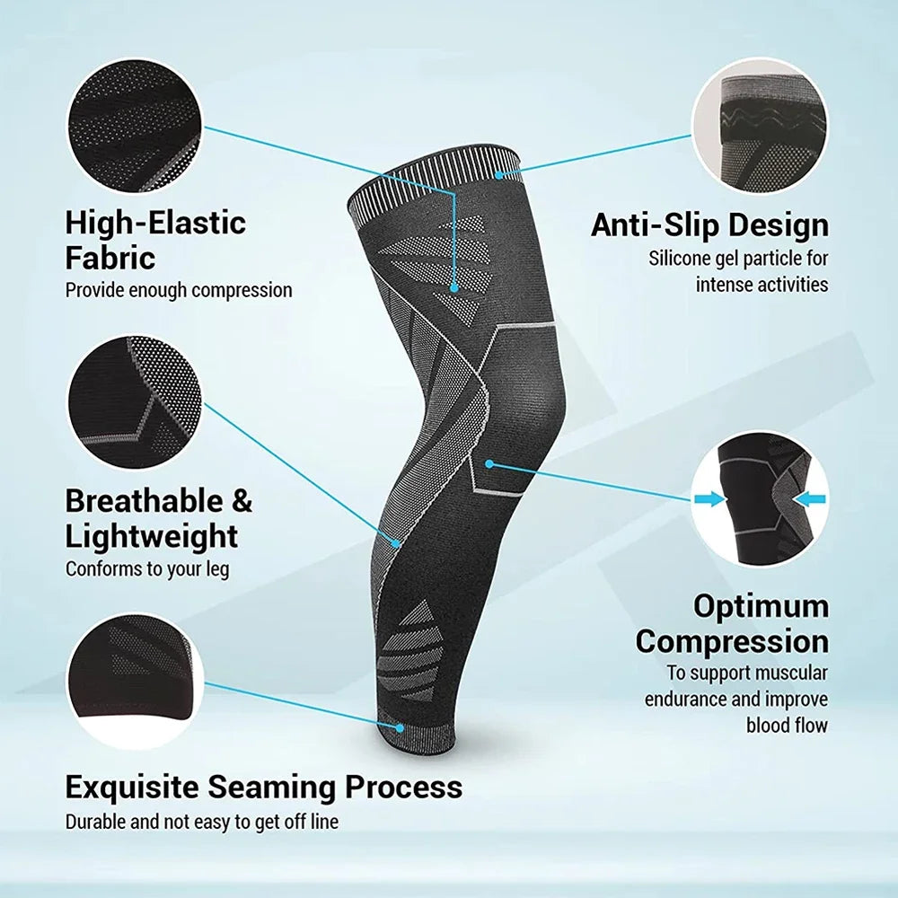 Heavy-Duty Full Leg Compression Sleeve