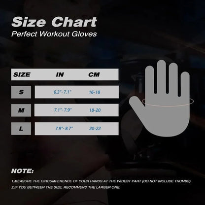 Breathable Fingerless Workout & Cycling Gloves (Pair)