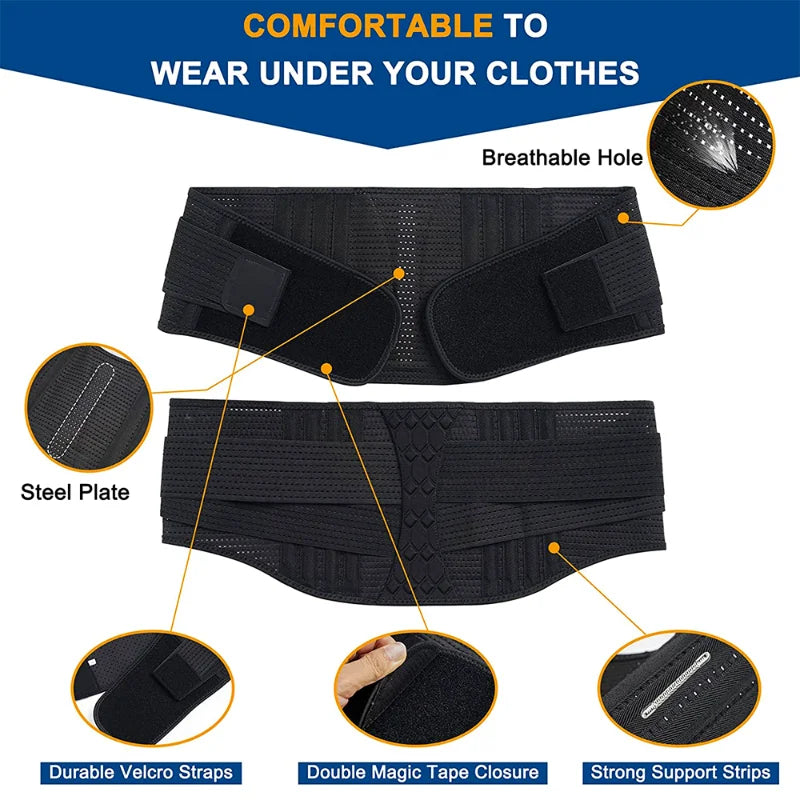 Adjustable Sports Waist Support Belt