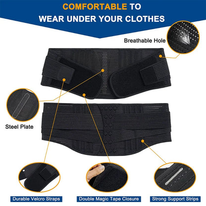 Adjustable Sports Waist Support Belt