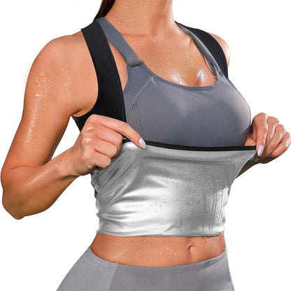 Women's Compression Sauna Sweat Tank