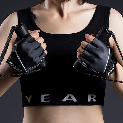 Breathable Fingerless Workout & Cycling Gloves (Pair)